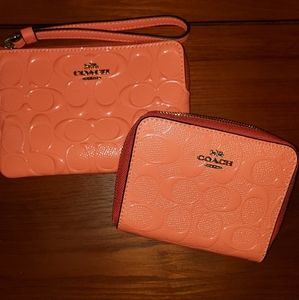 Coach Wallet & Wristlet Set